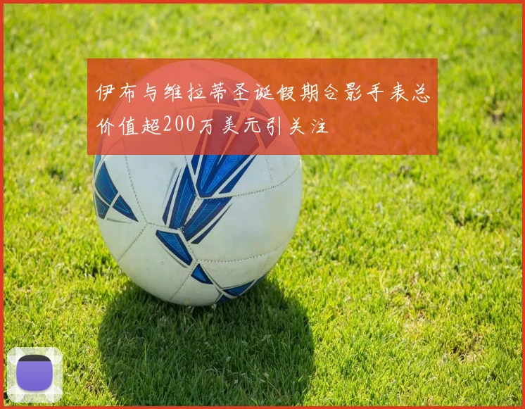 伊布与维拉蒂圣诞假期合影手表总价值超200万美元引关注